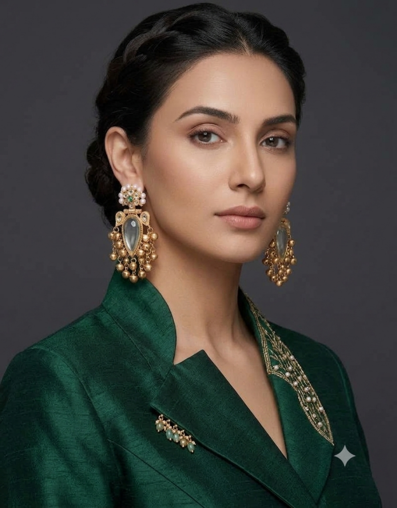 Teardrop Jhumki