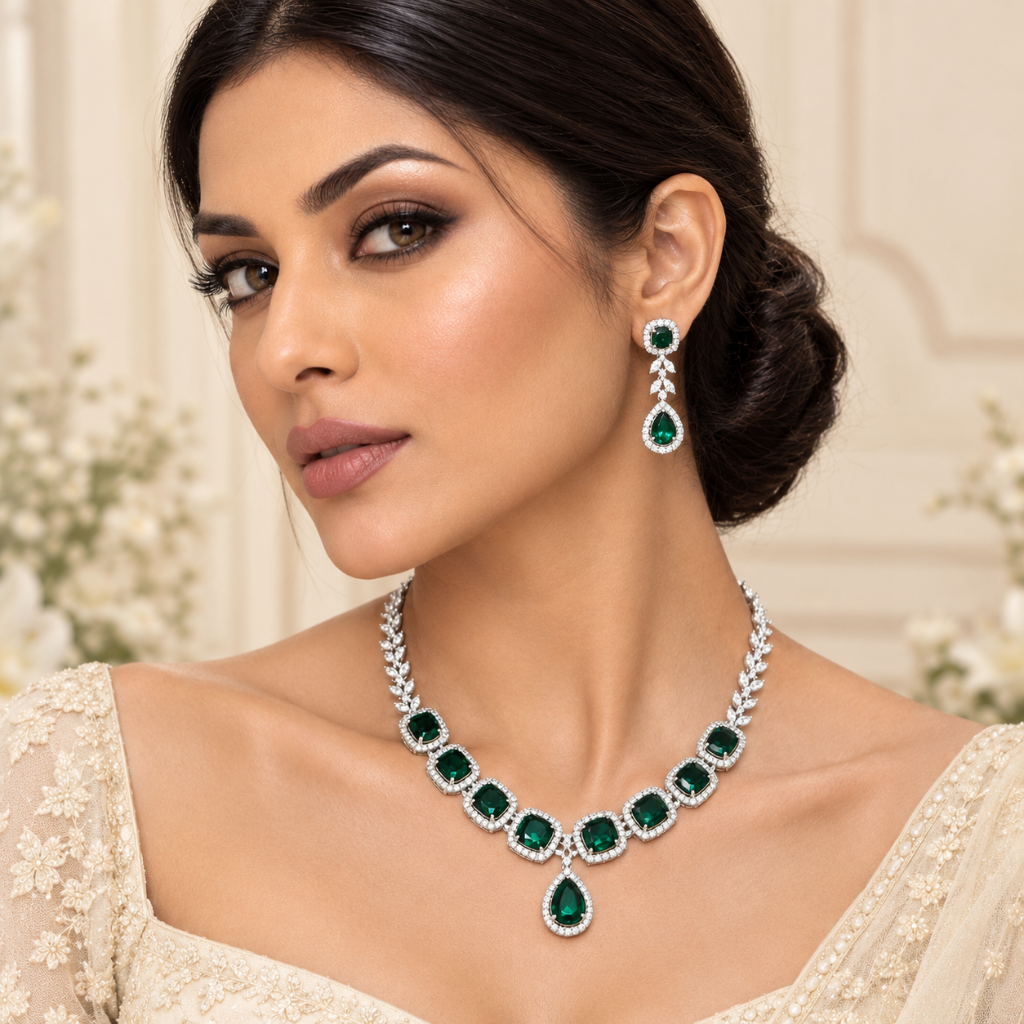 Emerald Cascade Grandeur Set