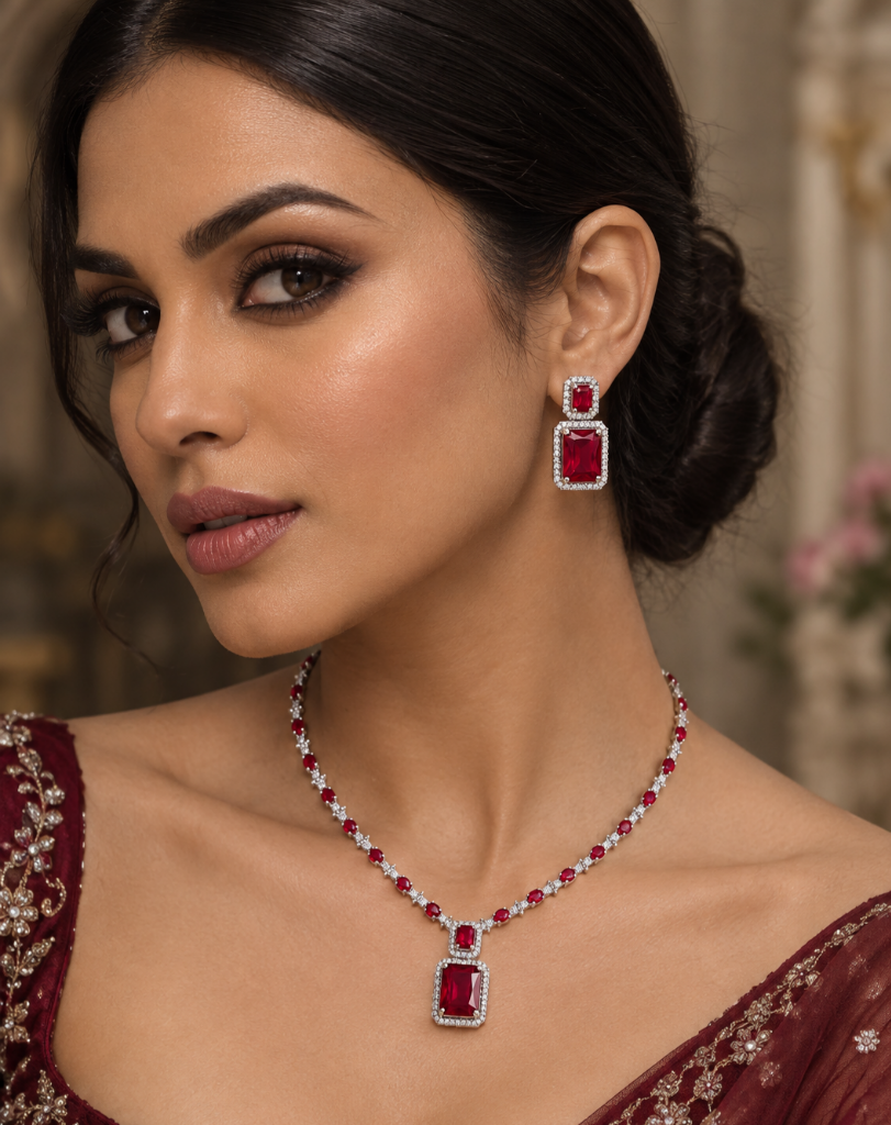 Crimson Royale Ruby Set