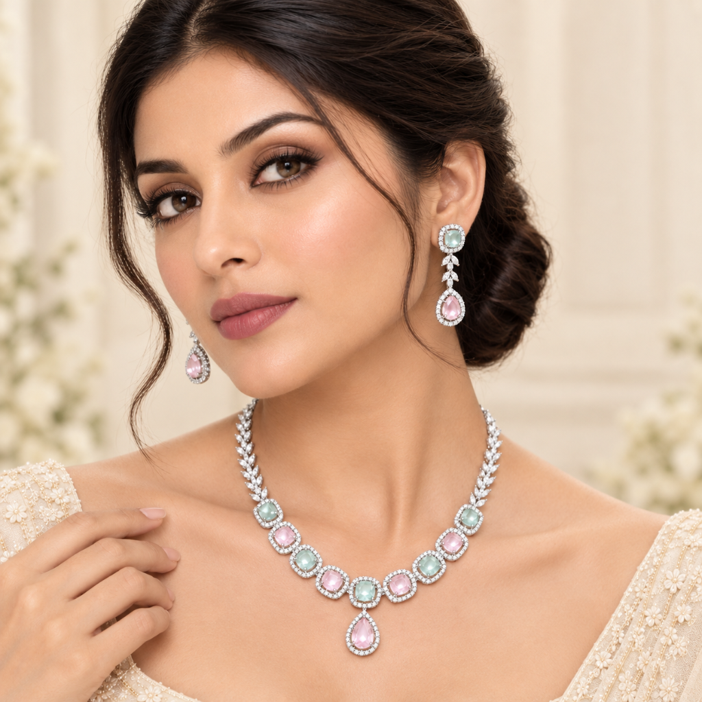 Pastel Blossom Duet Set