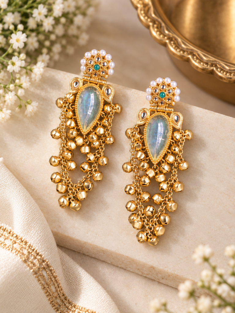 Teardrop Jhumki