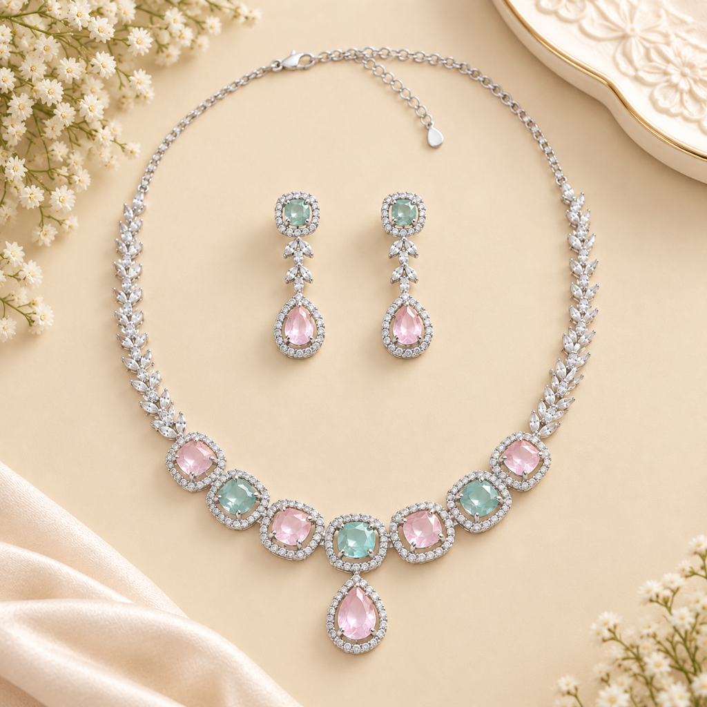 Pastel Blossom Duet Set
